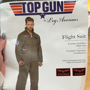 Halloween: Leg Avenue Top Gun Flight Suit Costume